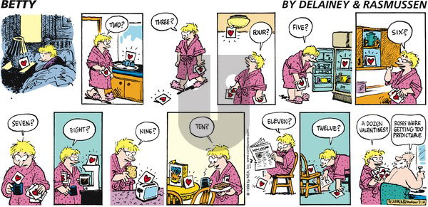 Betty on Saturday March 13, 1999 Comic Strip