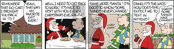 Drabble on Monday December 24, 2012 Comic Strip