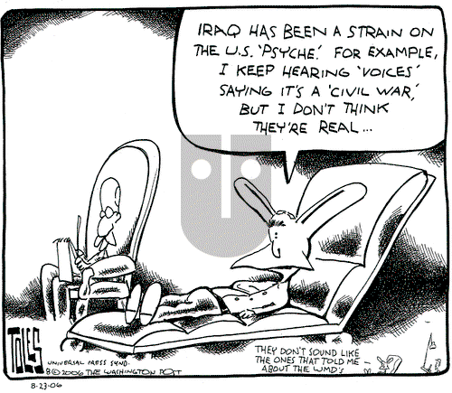 Tom Toles on Wednesday August 23, 2006 Comic Strip
