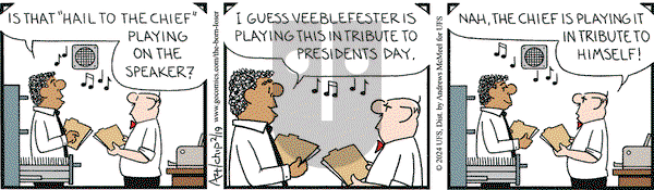 The Born Loser on Monday February 19, 2024 Comic Strip