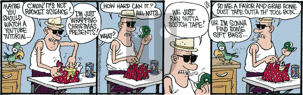 Monty on Monday December 23, 2019 Comic Strip