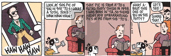 Pooch Cafe on Friday August 19, 2005 Comic Strip