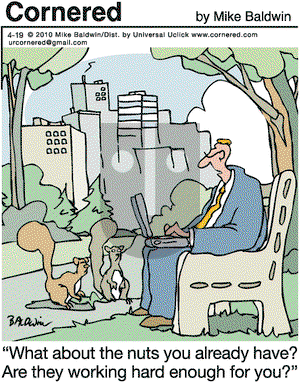 Cornered on Monday April 19, 2010 Comic Strip