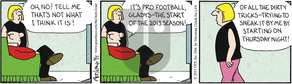 The Born Loser on Thursday September 5, 2013 Comic Strip