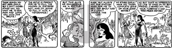 Alley Oop on Friday December 12, 1947 Comic Strip