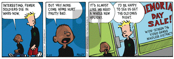 Frazz on Monday May 28, 2007 Comic Strip