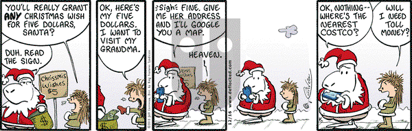DeFlocked on Monday December 16, 2013 Comic Strip