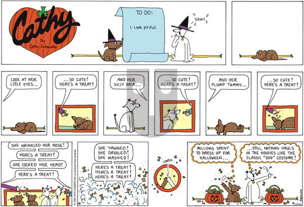 Cathy Classics on Sunday October 26, 2008 Comic Strip