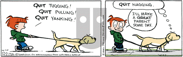 Red and Rover on Saturday October 25, 2003 Comic Strip