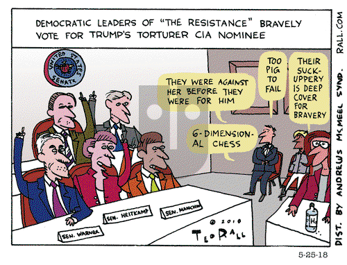 Ted Rall on Friday May 25, 2018 Comic Strip