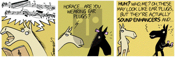 Dark Side of the Horse on Friday December 30, 2011 Comic Strip