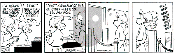 Arlo and Janis on Friday December 18, 1998 Comic Strip
