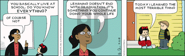 Nancy on Friday September 14, 2018 Comic Strip