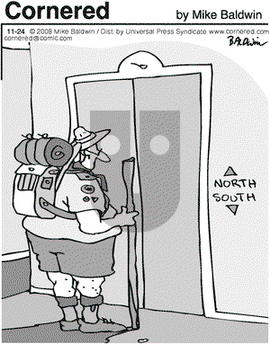 Cornered on Monday November 24, 2008 Comic Strip