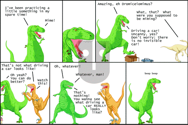 Dinosaur Comics on Wednesday August 6, 2014 Comic Strip