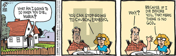 La Cucaracha on Monday August 17, 2009 Comic Strip