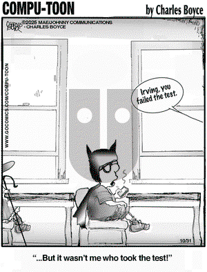 Compu-toon on Friday October 31, 2025 Comic Strip