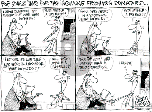 Glenn McCoy on Wednesday November 20, 2002 Comic Strip