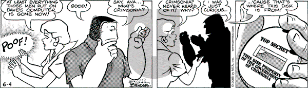 Alley Oop on Saturday June 4, 2005 Comic Strip
