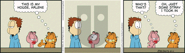 Garfield on Friday October 11, 2019 Comic Strip
