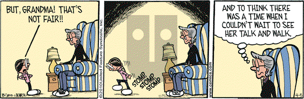 Grand Avenue on Monday April 5, 2010 Comic Strip