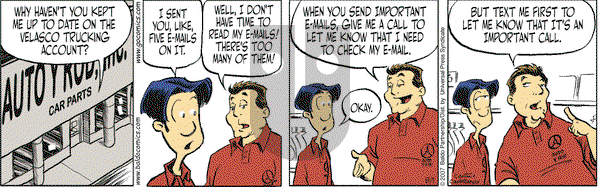 Baldo on Saturday September 1, 2007 Comic Strip