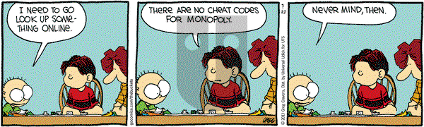 The Buckets on Friday March 22, 2013 Comic Strip