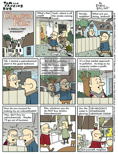 Tom the Dancing Bug on Monday March 27, 2017 Comic Strip