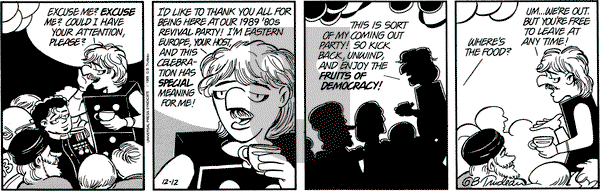 Doonesbury on Tuesday December 12, 1989 Comic Strip