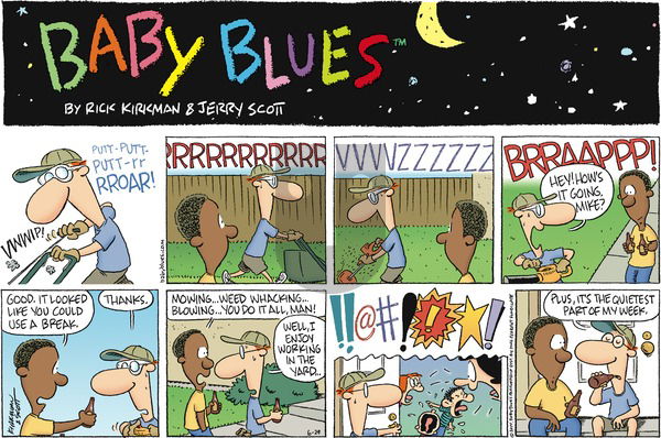 Baby Blues on Sunday June 29, 2014 Comic Strip