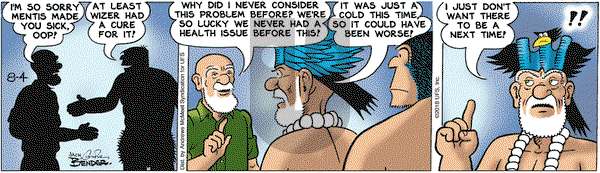 Alley Oop on Saturday August 4, 2018 Comic Strip