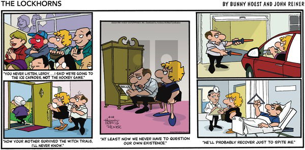 The Lockhorns - Sunday April 14, 2024 Comic Strip
