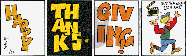 Arlo and Janis on Thursday November 27, 2014 Comic Strip