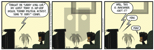 The Boondocks on Thursday August 19, 2004 Comic Strip