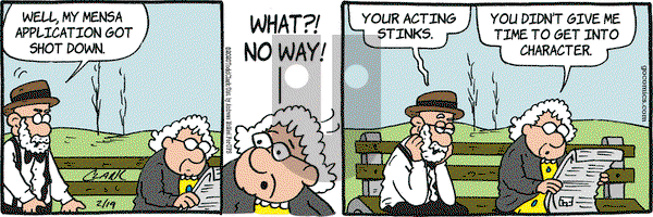 Lola on Wednesday February 19, 2020 Comic Strip