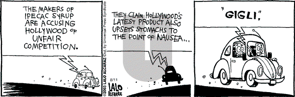 La Cucaracha - Monday August 11, 2003 Comic Strip