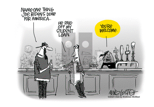 Mike Lester - Saturday June 22, 2024 Comic Strip