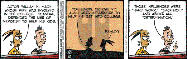 La Cucaracha on Friday April 5, 2019 Comic Strip