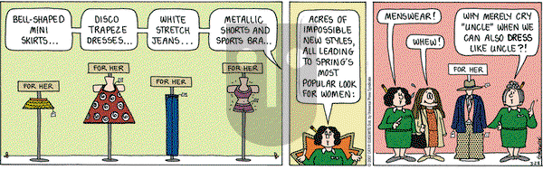 Cathy Classics on Wednesday March 28, 2007 Comic Strip