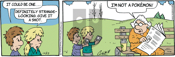 Lola on Monday October 17, 2016 Comic Strip