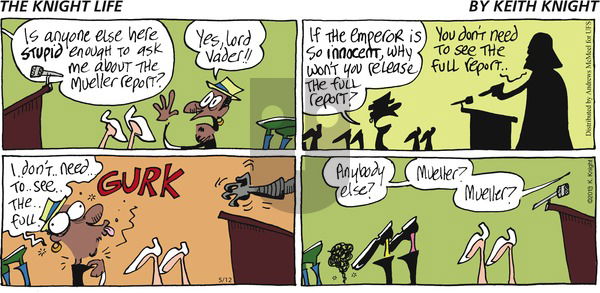 The Knight Life on Sunday May 12, 2019 Comic Strip