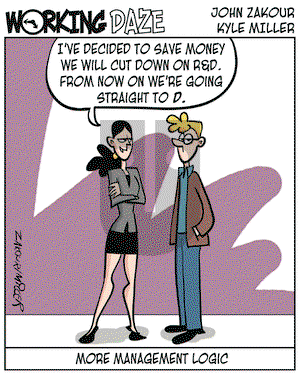Working Daze on Tuesday September 19, 2006 Comic Strip