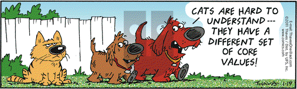 Frank and Ernest on Wednesday January 19, 2011 Comic Strip