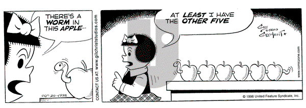 Nancy - Tuesday October 20, 1998 Comic Strip