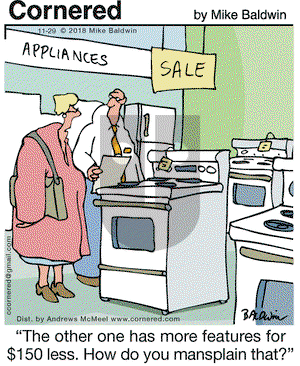 Cornered on Thursday November 29, 2018 Comic Strip