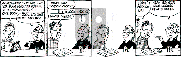 Luann on Tuesday February 19, 1991 Comic Strip