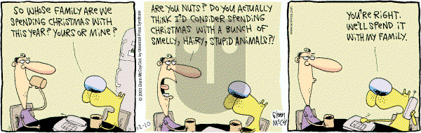 The Duplex on Wednesday December 10, 2003 Comic Strip