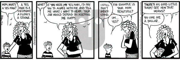 Clear Blue Water on Friday October 19, 2007 Comic Strip