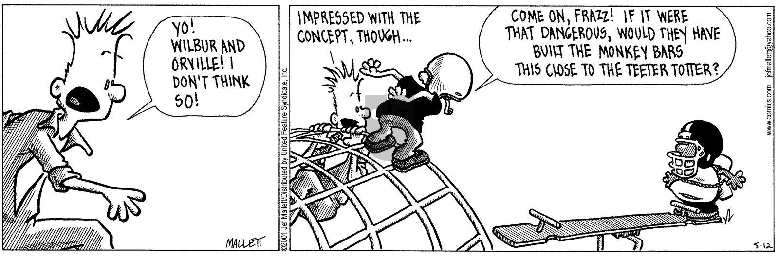 Frazz - Saturday May 12, 2001 Comic Strip