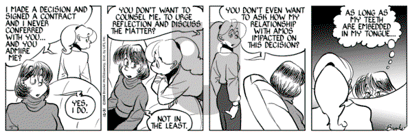 9 Chickweed Lane on Friday December 31, 2004 Comic Strip